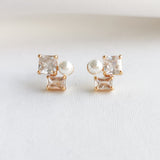 Victoria Cluster Stud Earrings