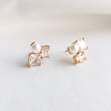 Victoria Cluster Stud Earrings