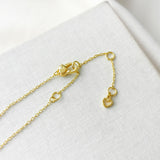 All Abuzz Stone Bee Mini Pendant Necklace