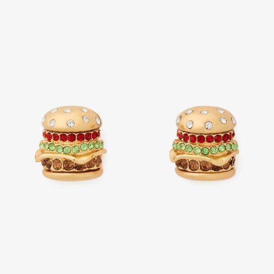 Fast Food Burger Studs - KSK-1143