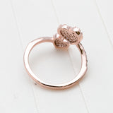 Yours Truly Pave Ring Size 8
