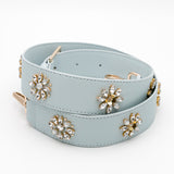 Make It Mine Crystal Flowers Tusk Strap/Tassel Pack