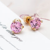 Alicia Bonnie Flower Fairy Earrings (Pink)