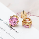 Alicia Bonnie Flower Fairy Earrings (Pink)