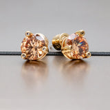 Alicia Bonnie Flower Fairy Earrings (Orange)