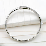 Get Connected Pave Loop Bangle