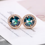Alicia Bonnie The Real Me Earrings (TEAL ILLUSION)
