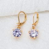 Alicia Bonnie Colorful Fantasy Earrings (Violet)