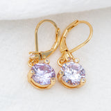 Alicia Bonnie Colorful Fantasy Earrings (Violet)