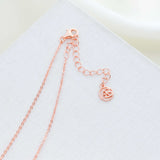 Alicia Bonnie Ripple Necklace Gold Vermeil