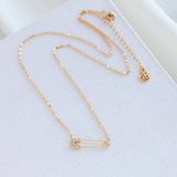 Alicia Bonnie The Clip Vermeil Necklace