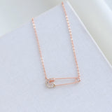 Alicia Bonnie The Clip Vermeil Necklace
