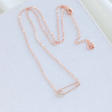 Alicia Bonnie The Clip Vermeil Necklace