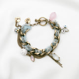 Betsey Johnson Ingenious Adorable Eye-catching Colorful Stones Bracelet