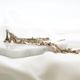 Betsey Johnson Glittering Adorable Exotic Pink Pendant Silver-toned Necklace