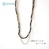Leaffani Beautiful Rope and Chain necklace