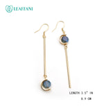Leaffani Beautiful blue stone Earrings