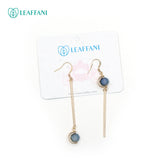 Leaffani Beautiful blue stone Earrings