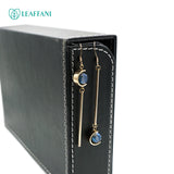 Leaffani Beautiful blue stone Earrings