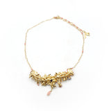 Les Néréides flower cluster necklace