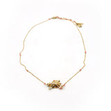 Les Néréides simple flower necklace