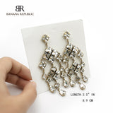 Clear Crystal Beautiful Earrings