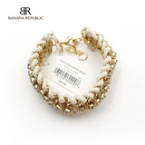 Gold Tone Crystal Bracelets