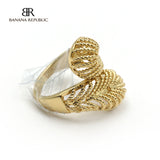 Gorgeous Gold Tone Ring Size 7