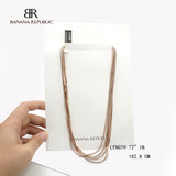 Rose Gold Crystal necklace