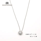 Simple Beautiful Crystal Pendant necklace