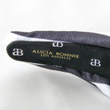 Alicia Bonnie Striped Fascination Headband (Black Multi)