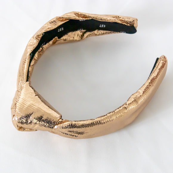 Alicia Bonnie The Precious Metals Collection Headband (Gold)