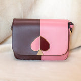 Nicola Bicolor Small Shoulder Bag