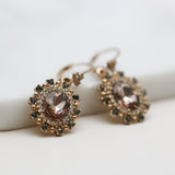MARCHESA Charming Classic Vintage Rose Gold Earrings