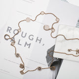 MARCHESA Classic Vintage Crystal Gold-toned necklace