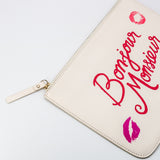 Merrion Square Bonjour Monsieur Gia Clutch Pouch