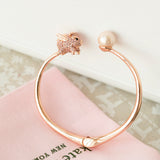 Imagination Flying Pig Cuff Bracelet