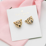 Run Wild Cheetah Stud Earrings