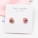 tropical paradise parrot mini stud earrings