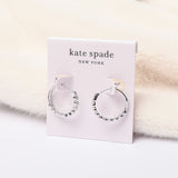 Full Circle Silver Earrings