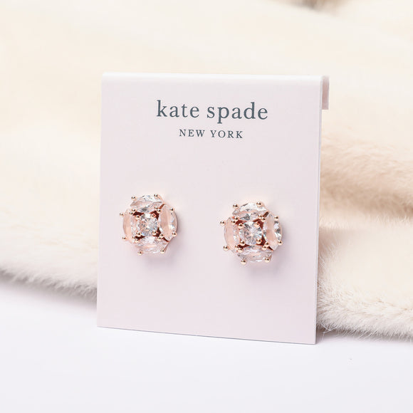 Flying Colors Rose Gold Stud Earrings