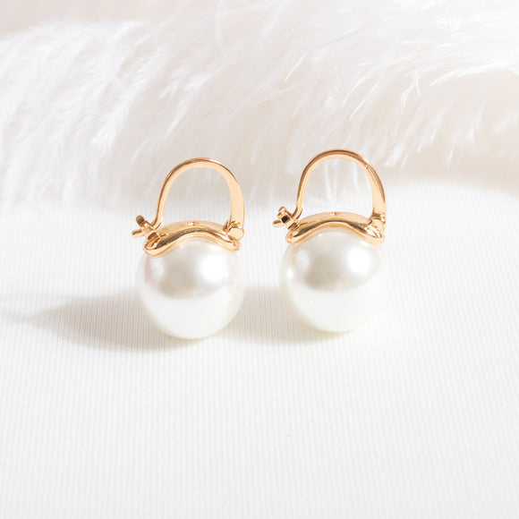 Shine On Pearl Drop Earrings