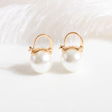 Shine On Pearl Drop Earrings