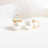 Shine On Pearl Drop Earrings