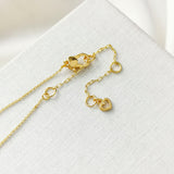 Sunny Halo Gold Light Rose Pink Pendant Necklace