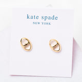 Duo Link Stud Earrings