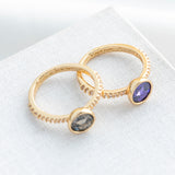 Reflecting Pool Mini Round Ring Set Size 7