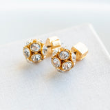 Time To Shine Stud Earrings (Gold)