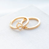 Shining Spade Ring Size 7