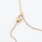 Precious Pansy Pave Necklace